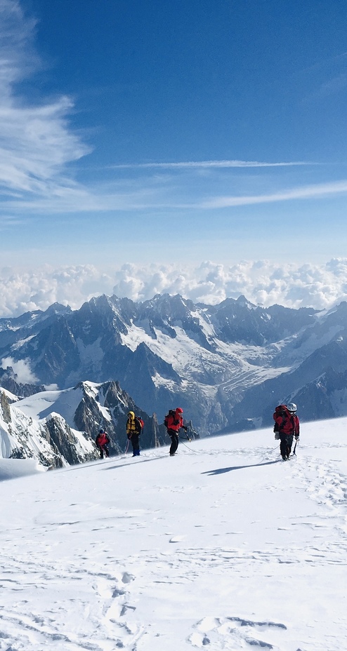 Dreamers of the clouds, Mont Blanc