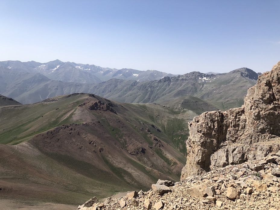 Azadkuh route from Kalak village, آزاد کوه‎‎