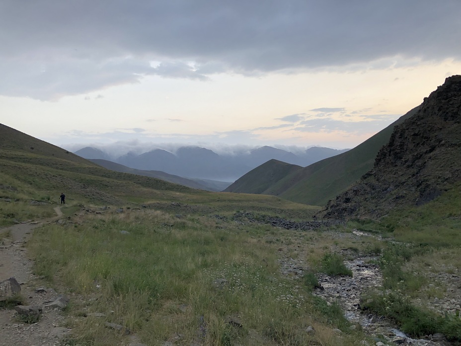 Azadkuh route from Kalak village, آزاد کوه‎‎