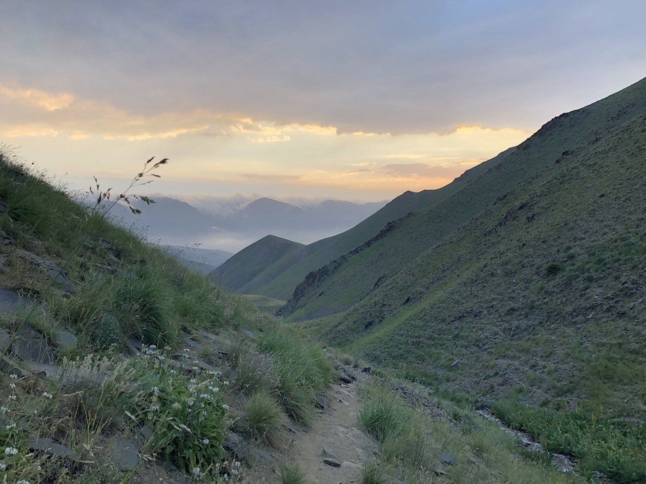 Azadkuh route from Kalak village, آزاد کوه‎‎