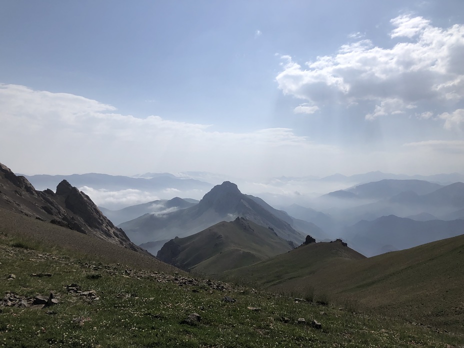 Azadkuh route from Kalak village, آزاد کوه‎‎