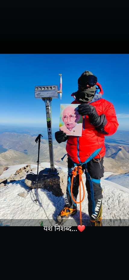 Datta Ramdas Sarode, Mount Elbrus