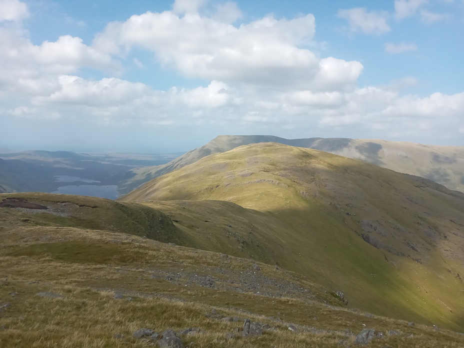 Saddle between Ben Gorm and Ben Creggan 