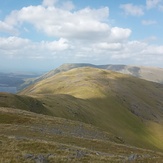 Saddle between Ben Gorm and Ben Creggan 