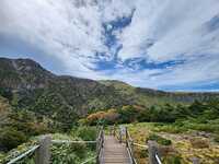 Hallasan trail towards summit, Jirisan photo