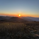 Sunset from the top of Black Balsam Knob