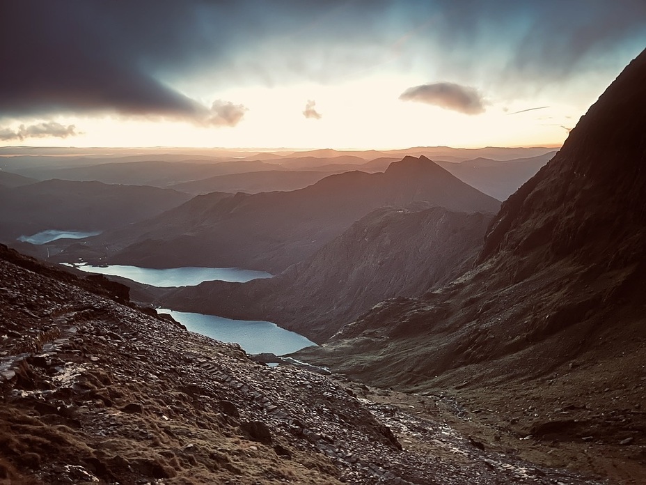 Snowdon at sunrise