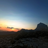 Last light at the summit, The Old Man Of Coniston