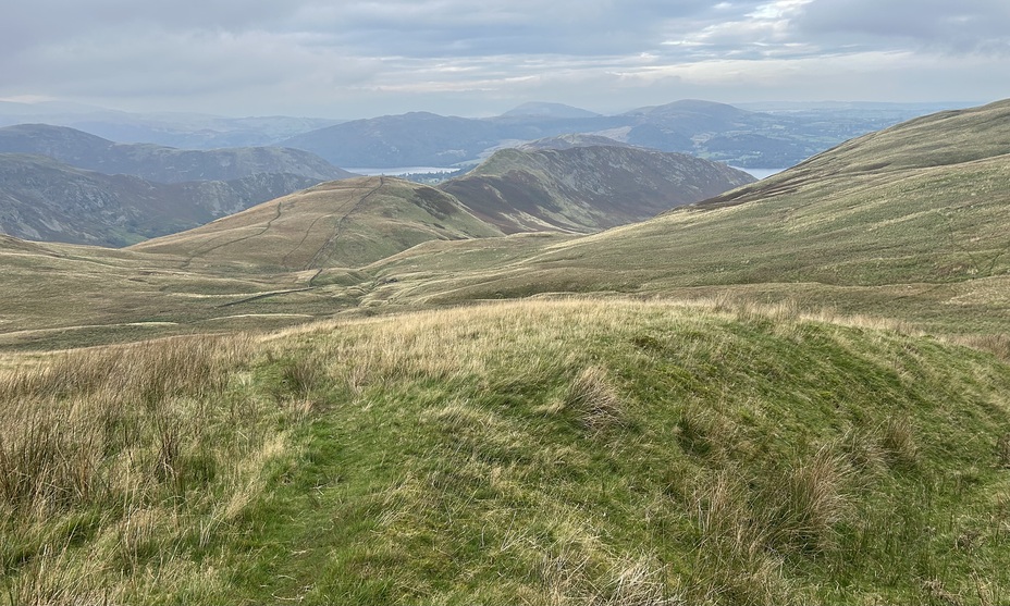 Wether Hill view from beneath the summit, Wether Hill (Lake District)