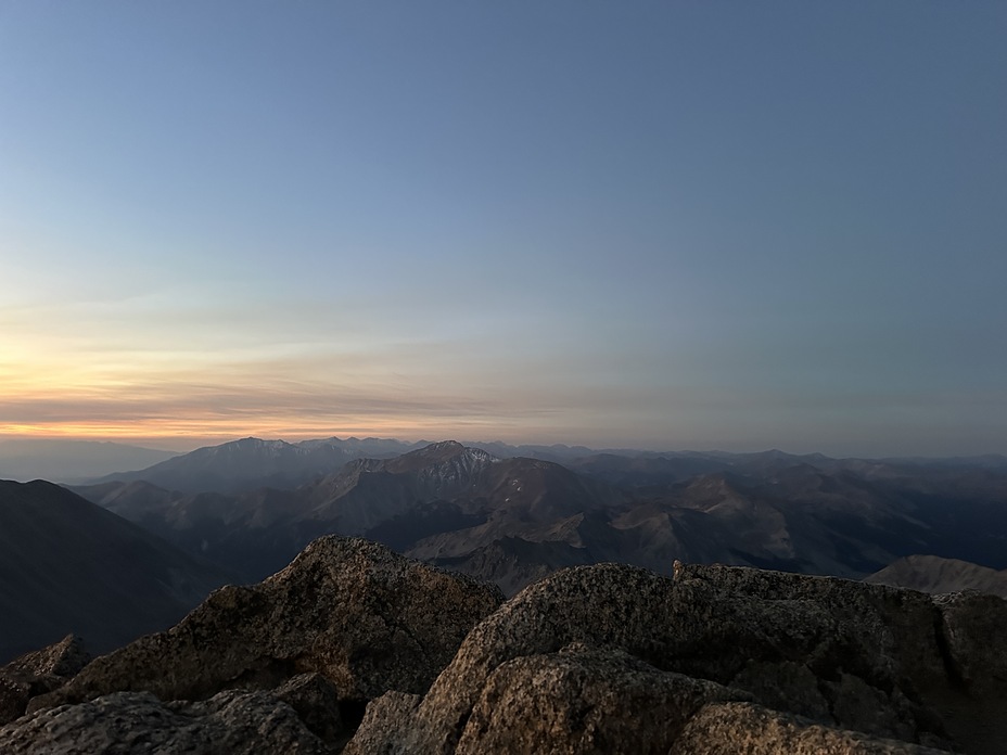 Mount Yale at Sunrise