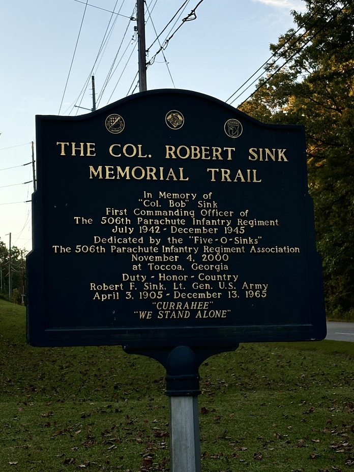 Trail Marker, Currahee Mountain