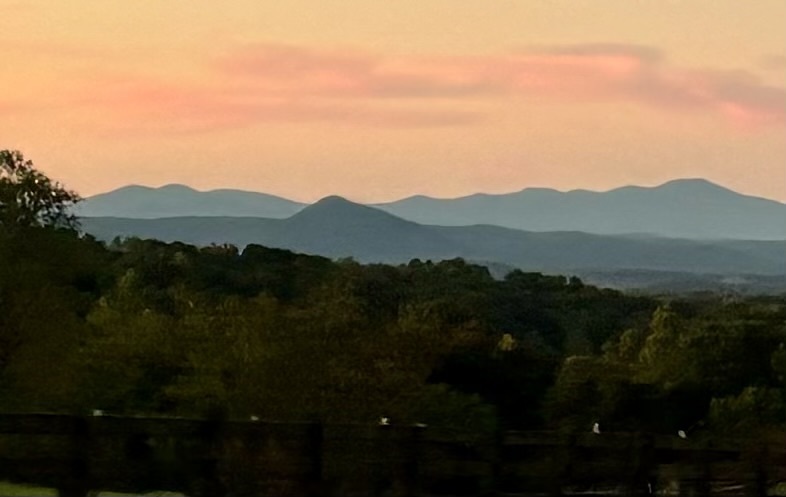 View of Currahee Mountain 