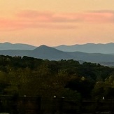 View of Currahee Mountain 