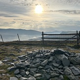 Bakestall - view from the true summit cairn