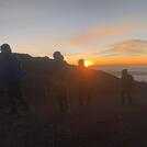 Sunrise on Kilimanjaro mountain 