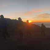 Sunrise on Kilimanjaro mountain, Mount Kilimanjaro climbing routes