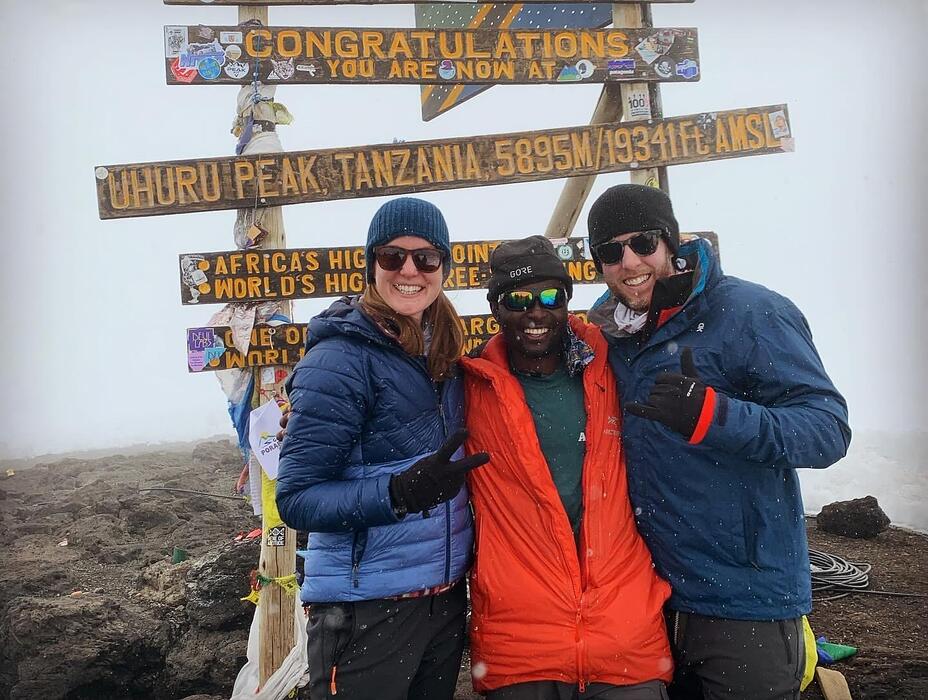 Uhuru peak 5895mals Kilimanjaro, Mount Kilimanjaro