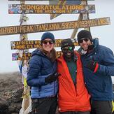 Uhuru peak 5895mals Kilimanjaro, Mount Kilimanjaro