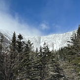 Windy Day in Huntington, Huntington Ravine