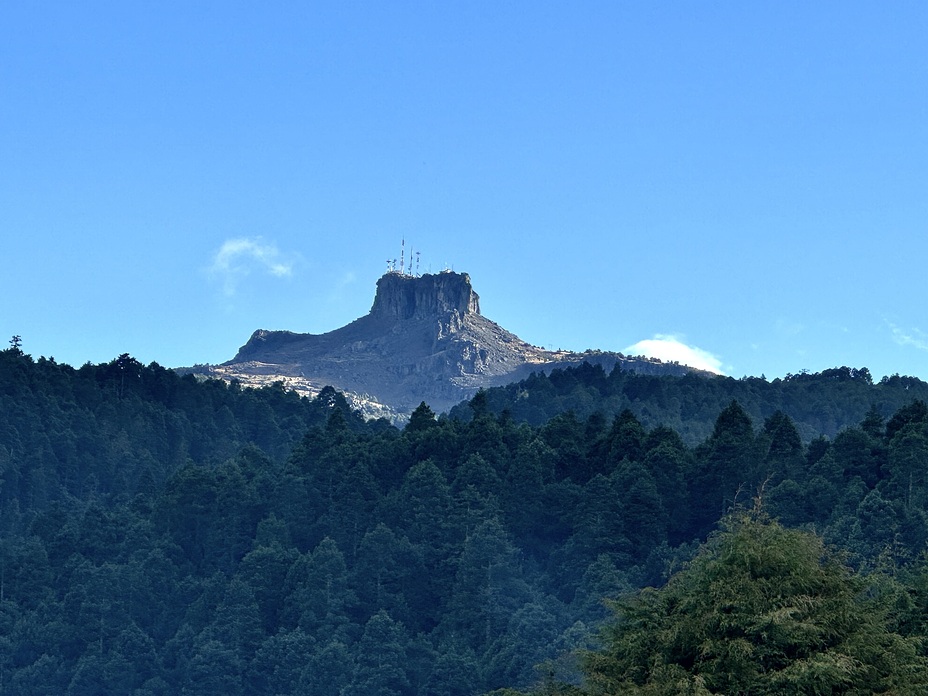 Cofre de Perote in a clear day