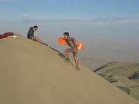 Sand Ski Cerro Blanco Dune, Nevado Solimana photo