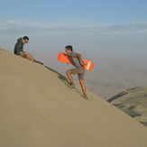 Sand Ski Cerro Blanco Dune, Nevado Solimana