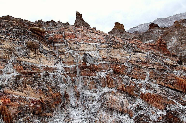 Salty mountain  of jashk, Karkas