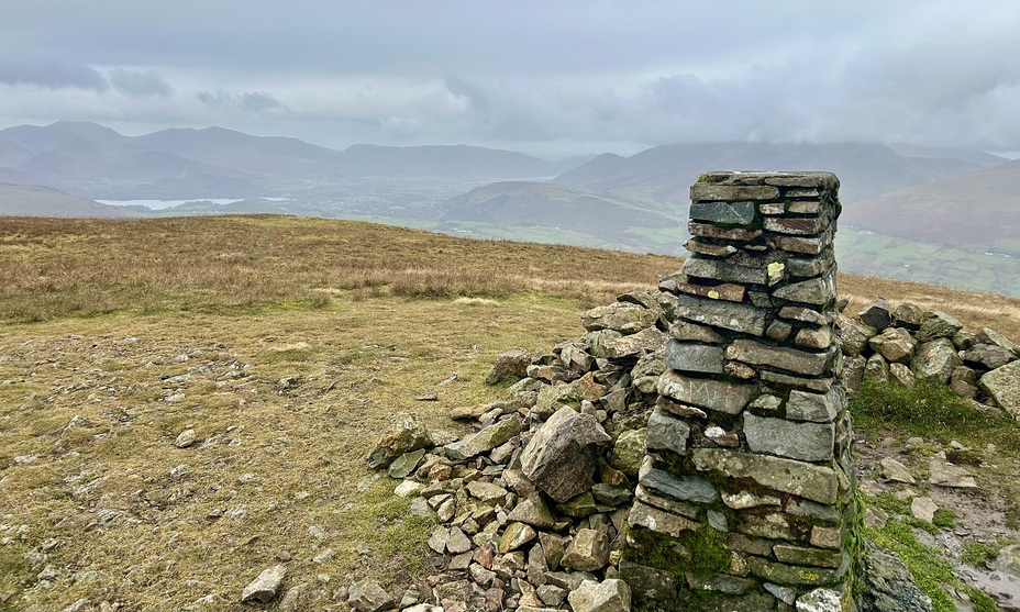 Clough Head summit view