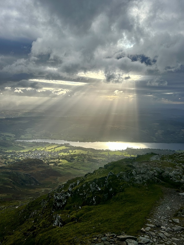 Ray of light, The Old Man Of Coniston