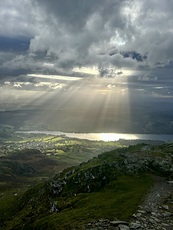 Ray of light, The Old Man Of Coniston photo