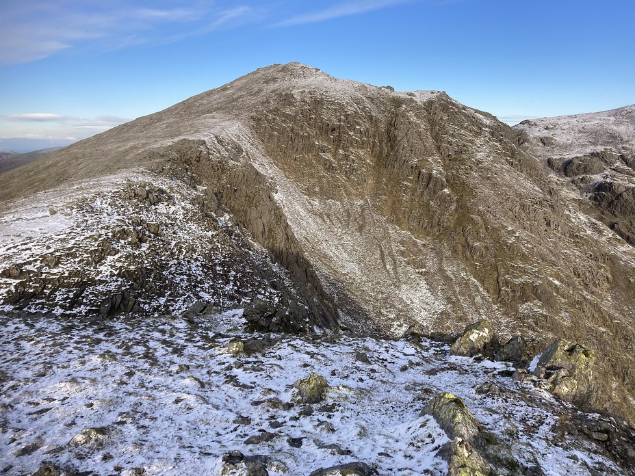 Scafell in winter 