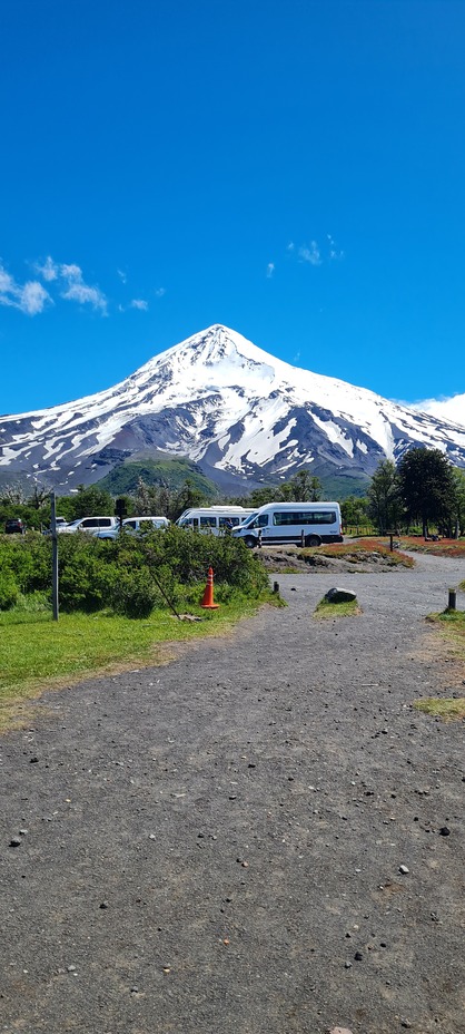 Regreso, Volcan Lanin