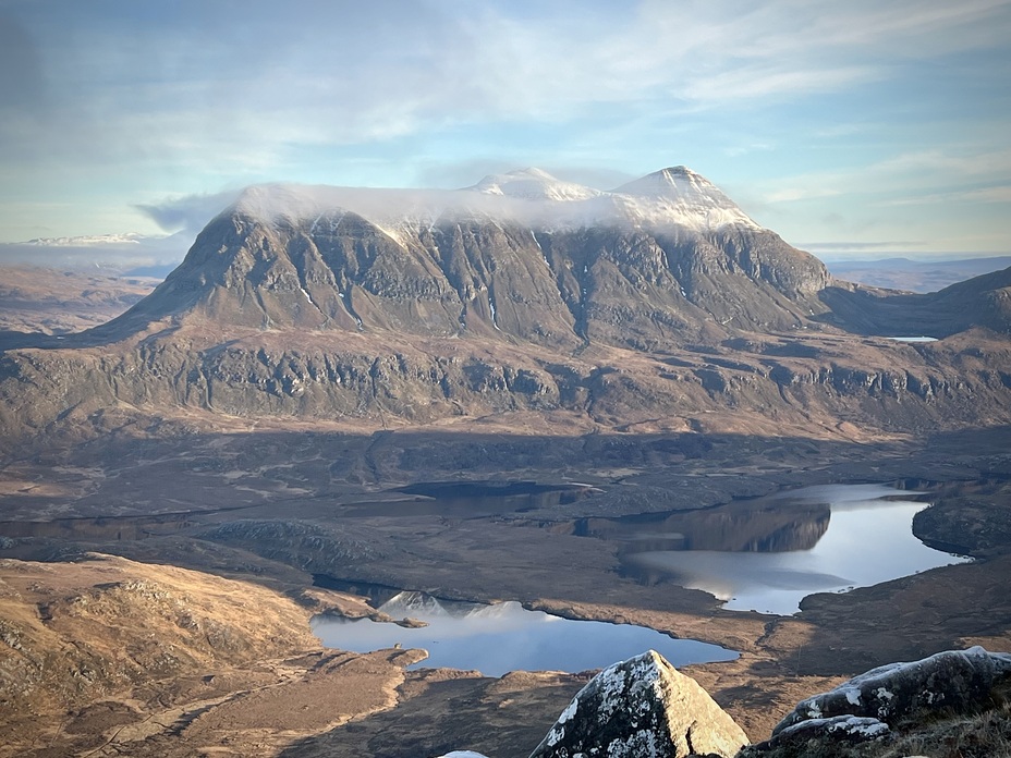 Cul Mor from Stac Pollaidh, Cùl Mòr