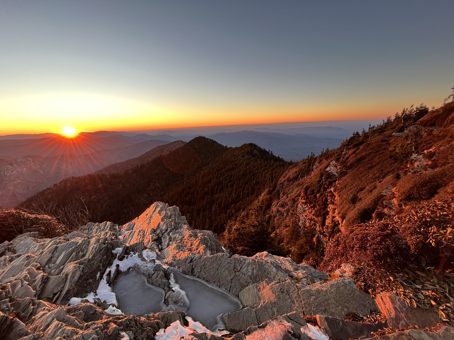 LeConte Sunset, Mount LeConte