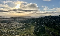 Kentmere Pike trig point and view to the south photo