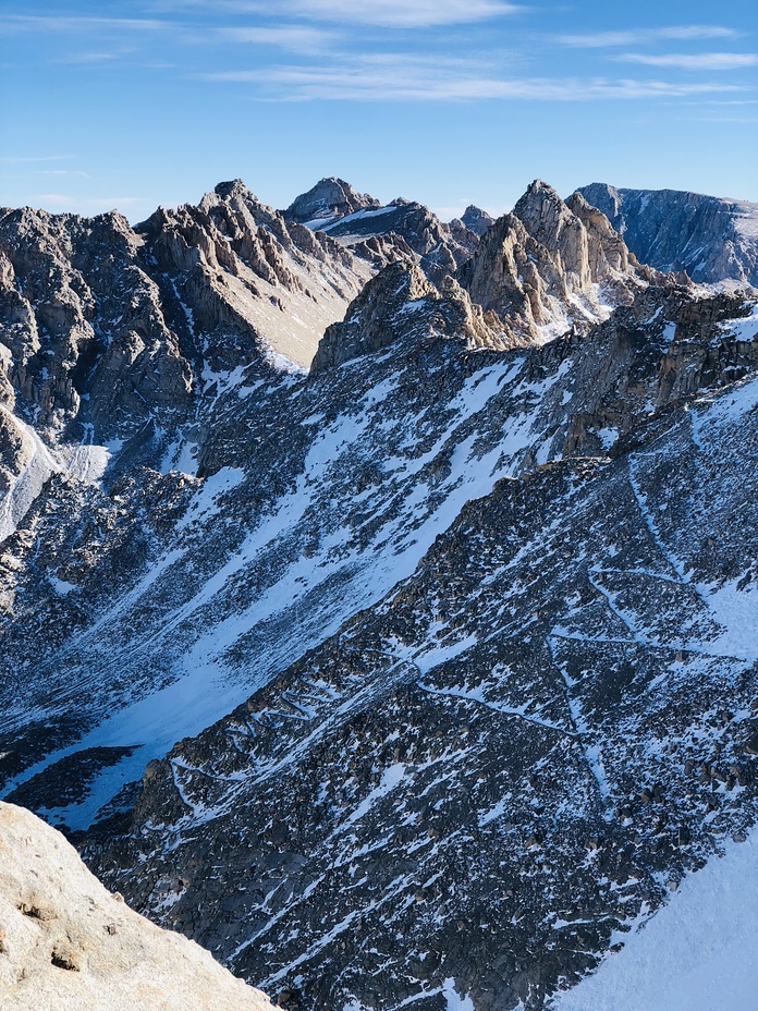 Eastern Sierra From the notch, Mount Whitney