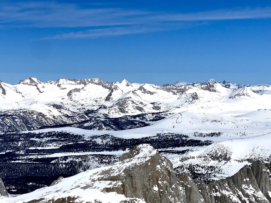 Eastern Sierra From the notch, Mount Whitney