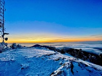 Killington peak at sunset photo