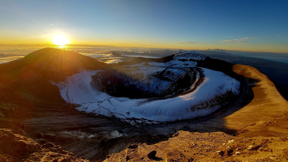 Crater From Summit, Cotopaxi