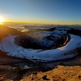 Crater From Summit, Cotopaxi