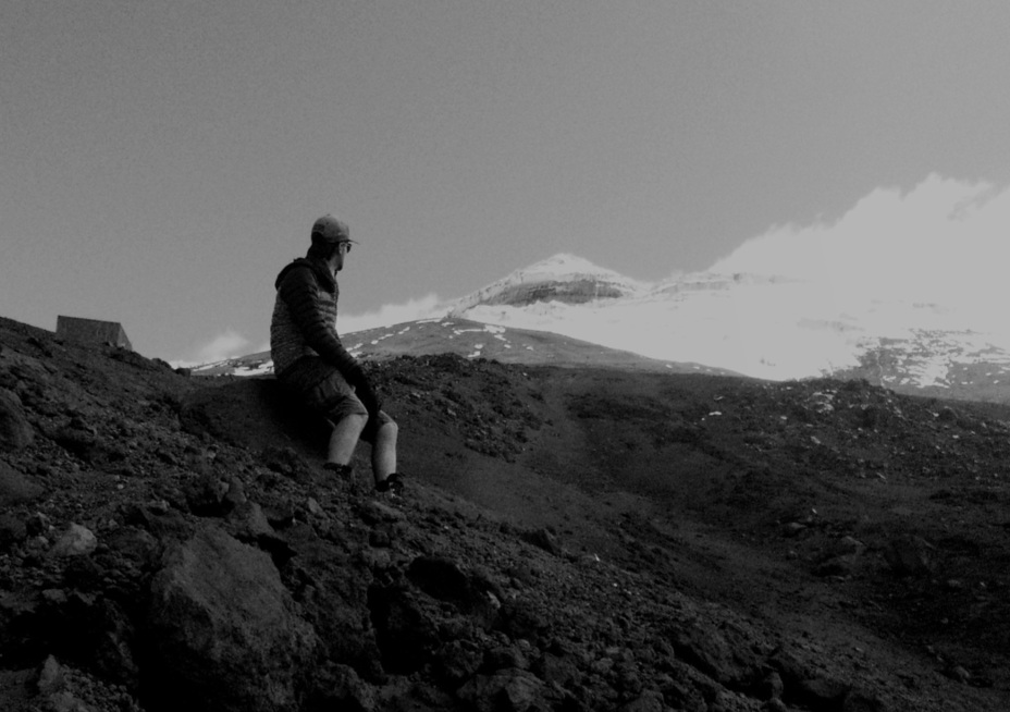 View of summit from refuge, Cotopaxi