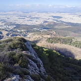 Heading towards Gidospilia cave, Hymettus