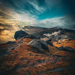 A break in the cloud, Slieve Bearnagh