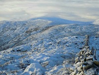 Looking north from the summit., Tal y Fan photo