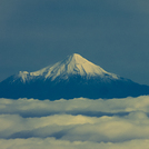 Mount Taranaki (seen from Mount Ruapehu)