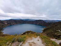 Lake Quilotoa photo