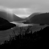 shimmering water, Raven Crag