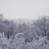 Stunning Snowy Overlook, Springer Mountain